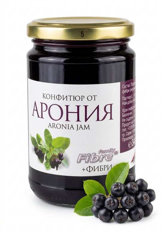 КОНФИТЮР ОТ АРОНИЯ - 340гр