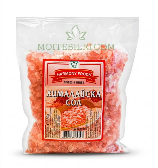 ХИМАЛАЙСКА СОЛ (едри кристали) - 330гр